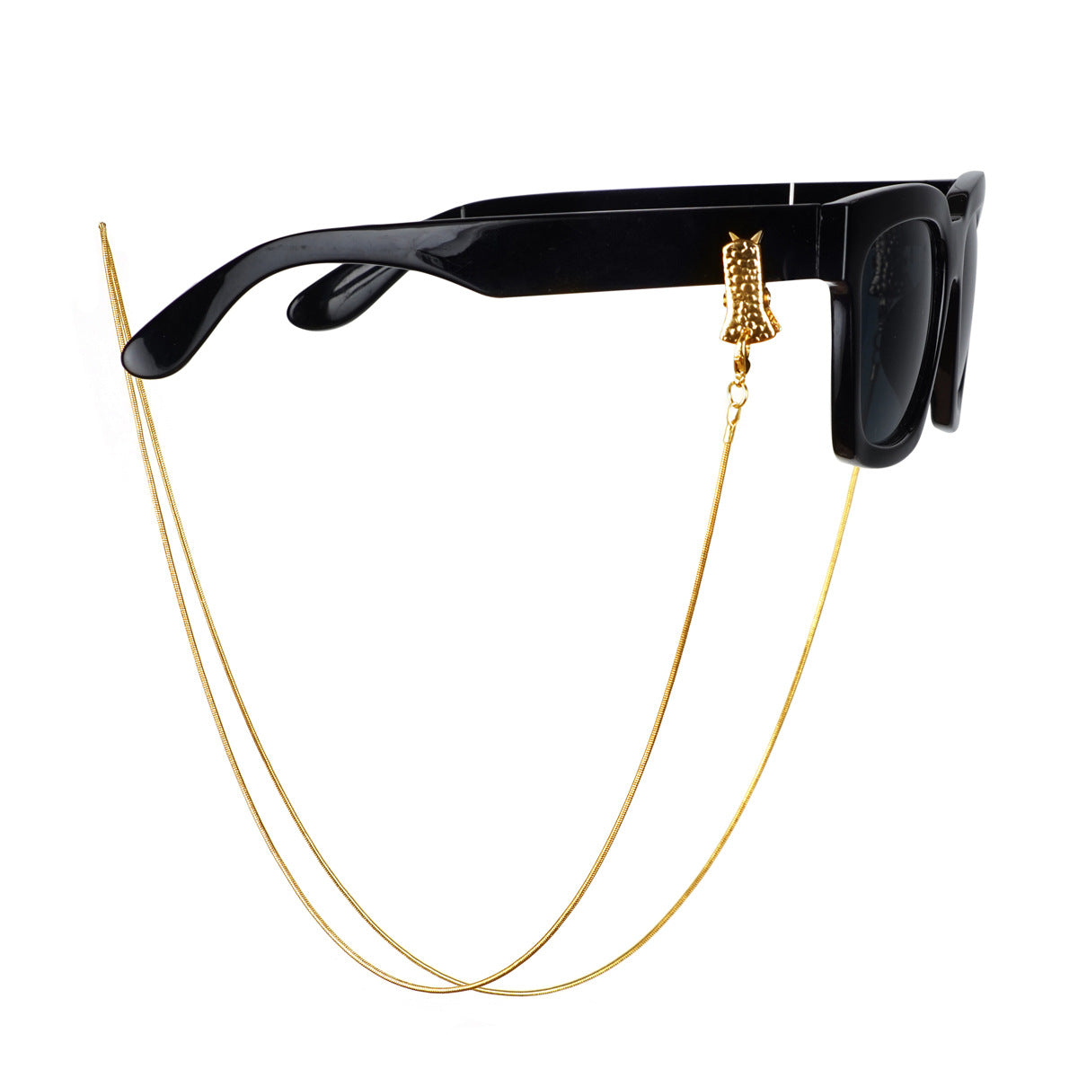 Metallic Western-Themen Brillen Kette Brehn