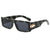 Damen modische oversized Sonnenbrille mit innovativem Design Brehn