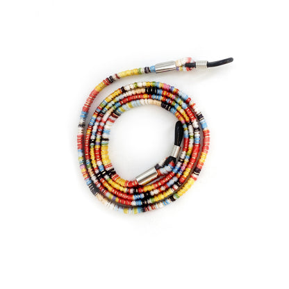 Bunte Perlen Sonnenbrillen Kette Brehn