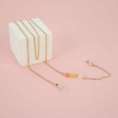 Elegante goldverlinkte Brille Kette Brehn