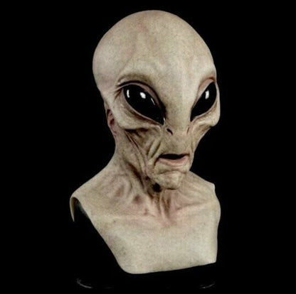 Alienmaske | Realistische Halloween-Kostümaccessoires