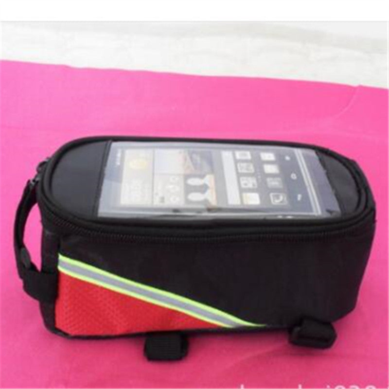 Wasserdichte Fahrradlenkertasche mit Touchscreen-Fenster und reflektierendem Sicherheitsstreifen Brehn