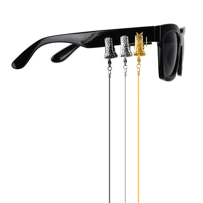 Metallic Western-Themen Brillen Kette Brehn