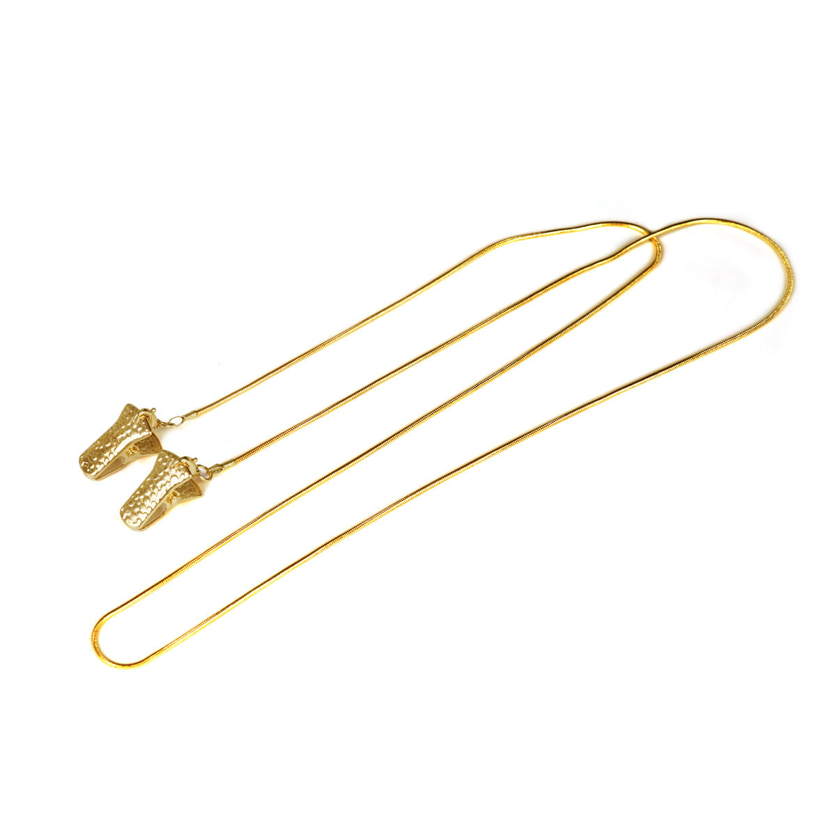 Metallic Western-Themen Brillen Kette Brehn