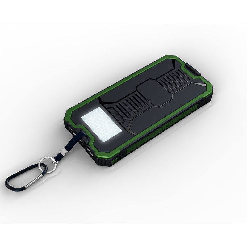 Solar Powerbank mit Robustem Gehäuse und Hoher Kapazität Brehn