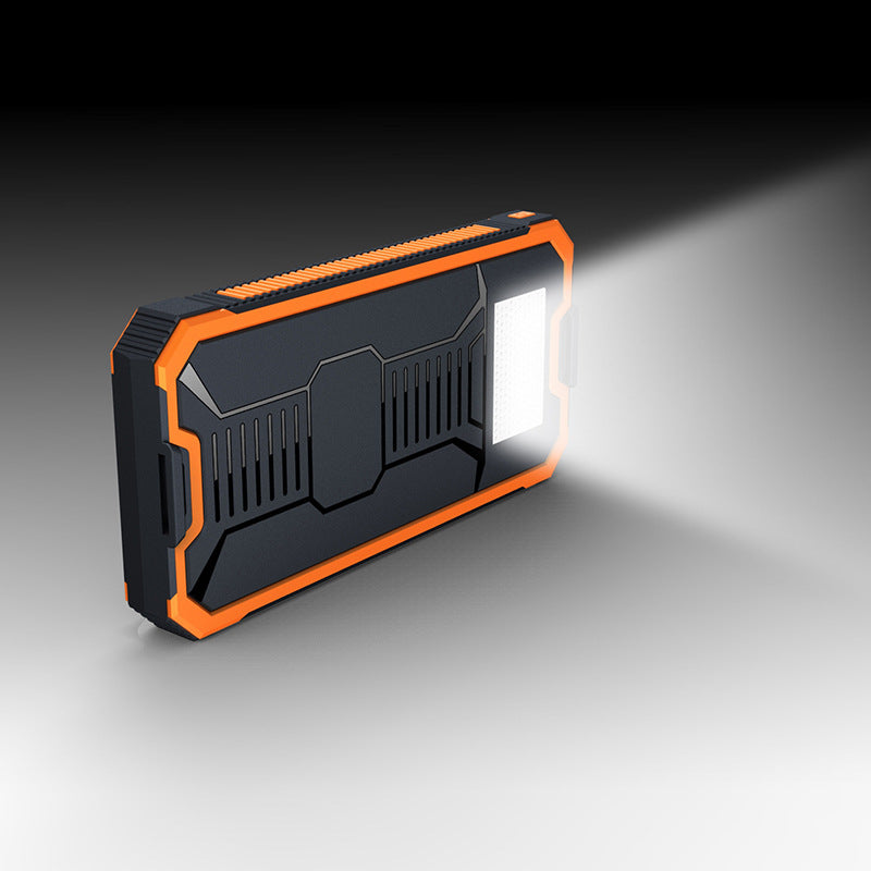 Solar Powerbank mit Robustem Gehäuse und Hoher Kapazität Brehn
