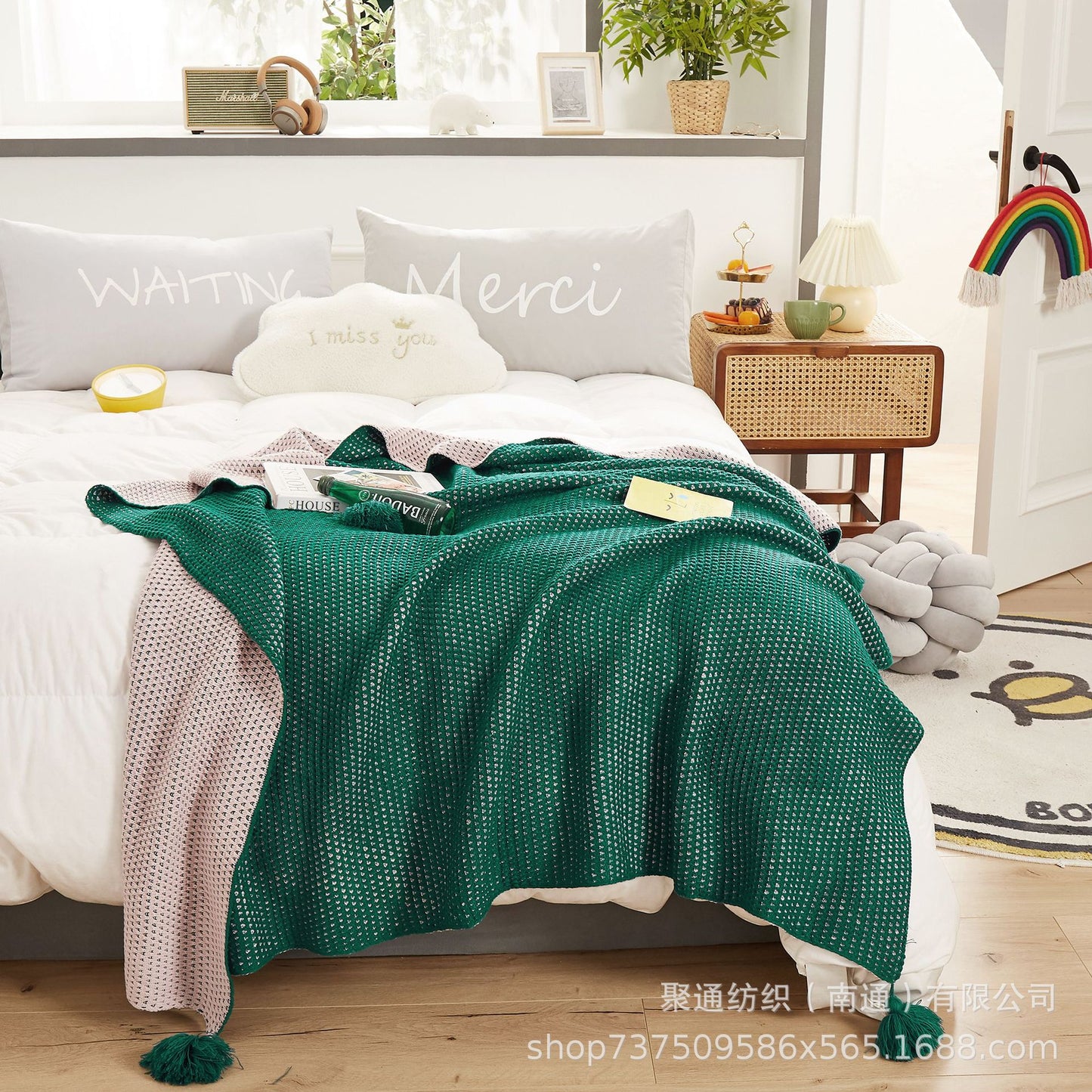 Damen kuschelige Decke Brehn