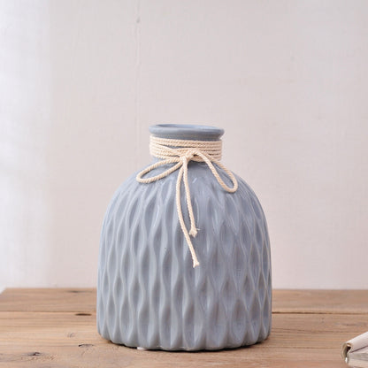 Strukturierte Keramische Dekorative Vase