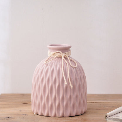 Strukturierte Keramische Dekorative Vase