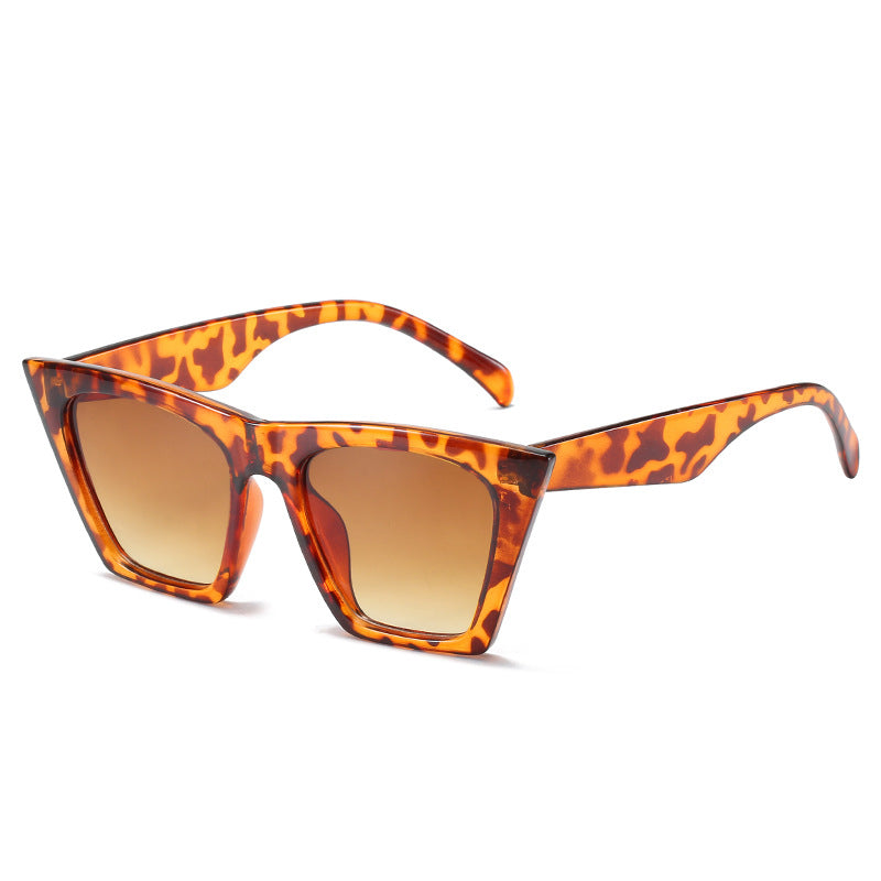 Damen stylische Sonnenbrille im auffälligen Leopardenmuster Brehn
