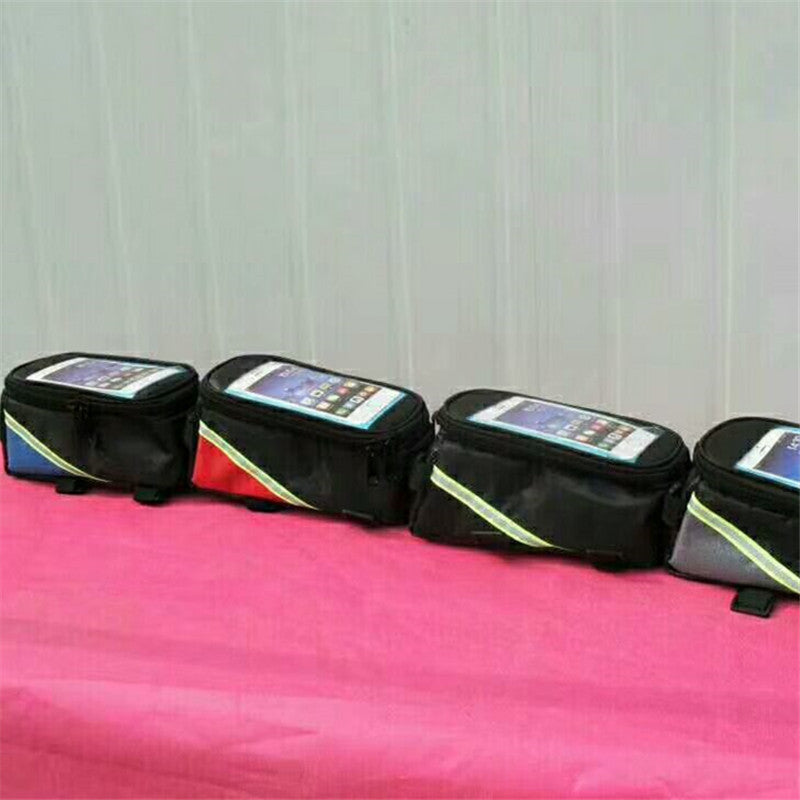 Wasserdichte Fahrradlenkertasche mit Touchscreen-Fenster und reflektierendem Sicherheitsstreifen Brehn