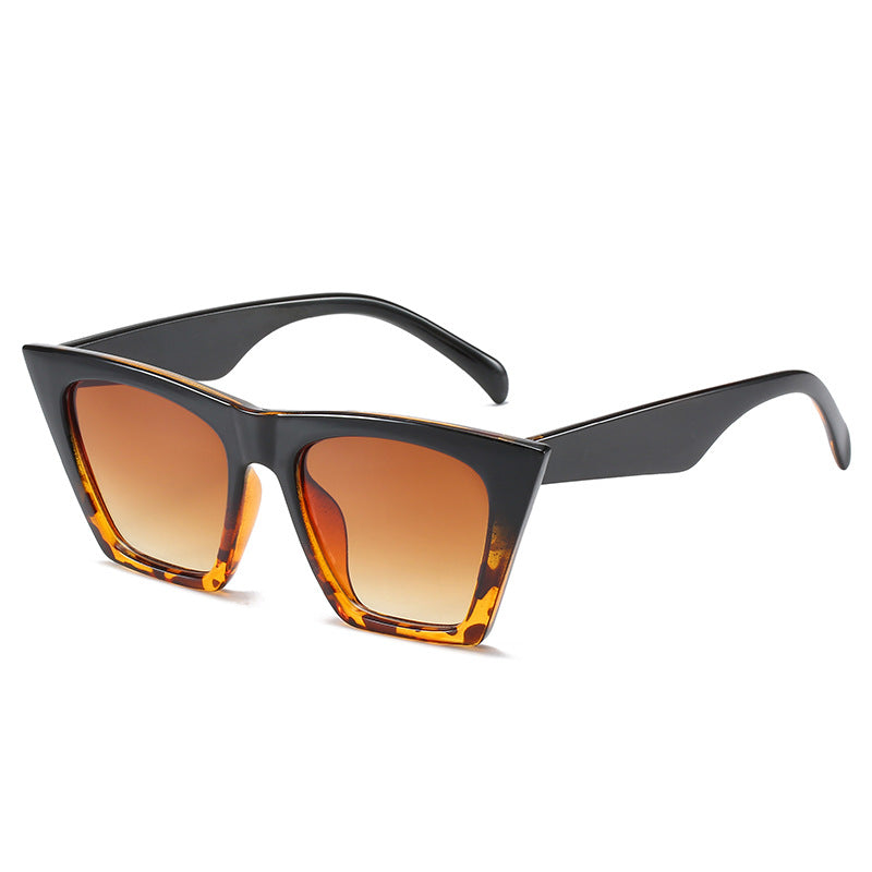 Damen stylische Sonnenbrille im auffälligen Leopardenmuster Brehn