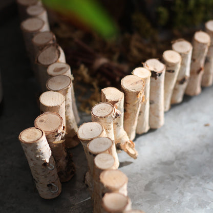 Dekorative Wandverkleidung aus Naturholz Brehn