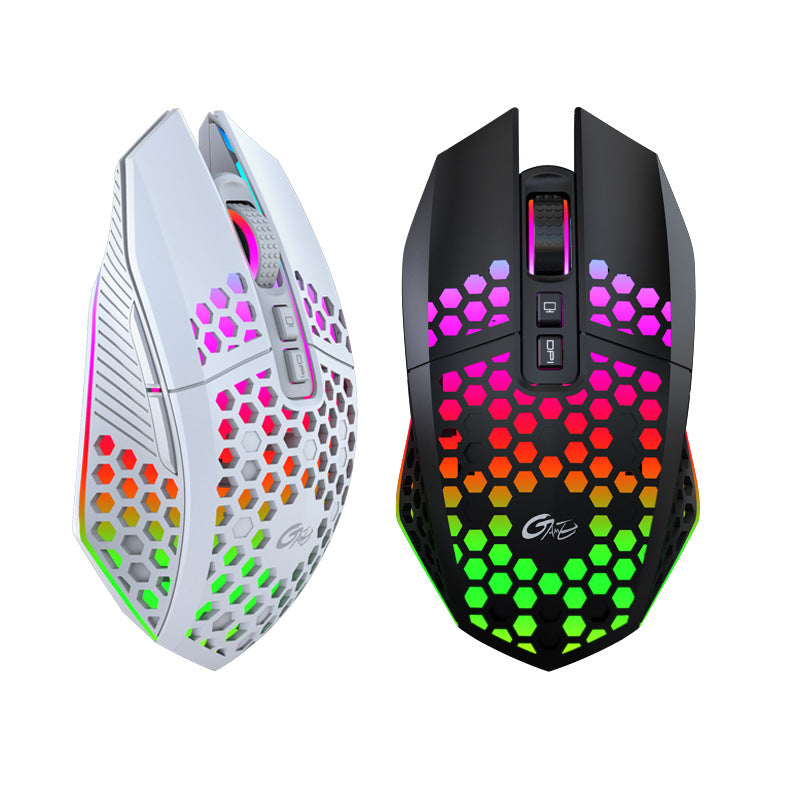 Gaming-Maus mit Anpassbarer Rgb-Beleuchtung und Ergonomischem Design Brehn
