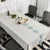 Elegante florale gestickte Tischdecke