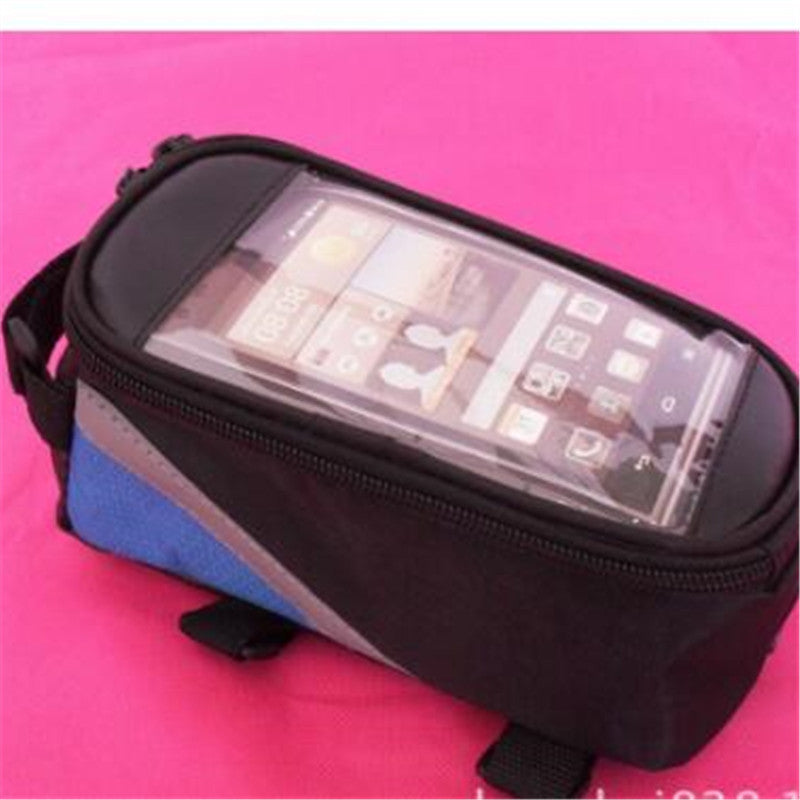 Wasserdichte Fahrradlenkertasche mit Touchscreen-Fenster und reflektierendem Sicherheitsstreifen Brehn