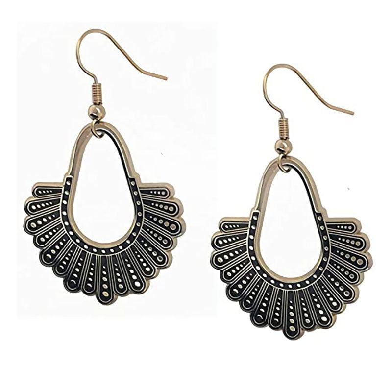 Bohemian Feder-inspirierte Hängende Ohrringe Brehn