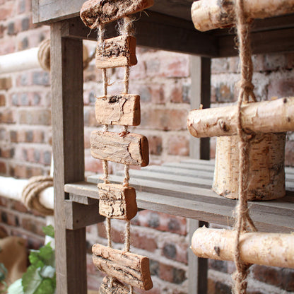 Dekorativer Wandbehang aus Naturmaterial Brehn