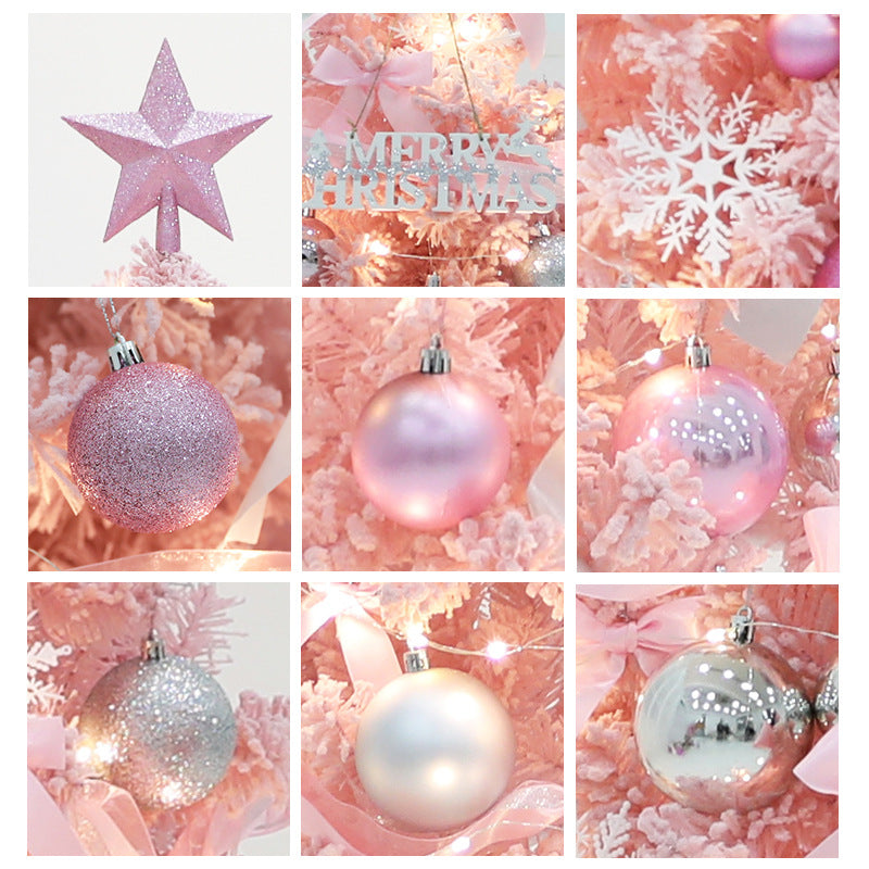 Elegantes Weihnachtsbaumornament-Set