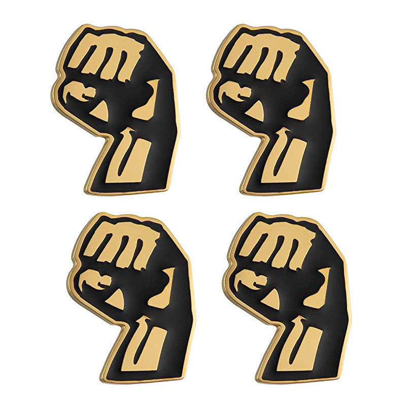 Statet Fist Symbol Brosche Brehn
