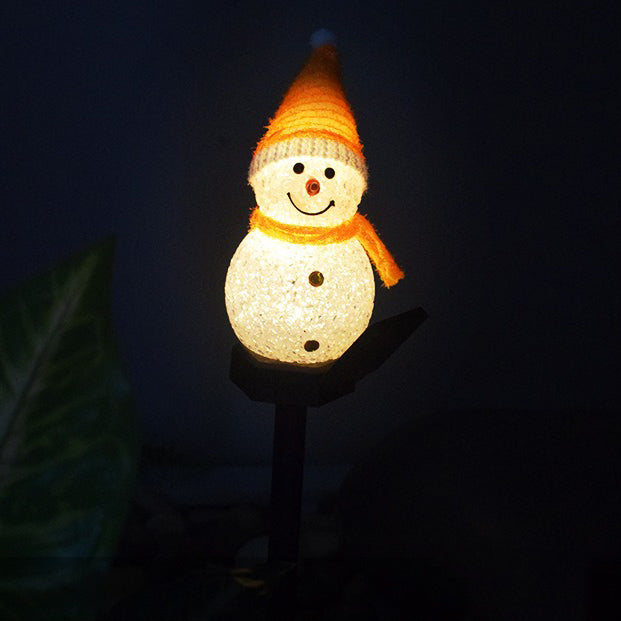 Brehn | Super süße wasserdichte Solarbetrieb Schneemannlampe