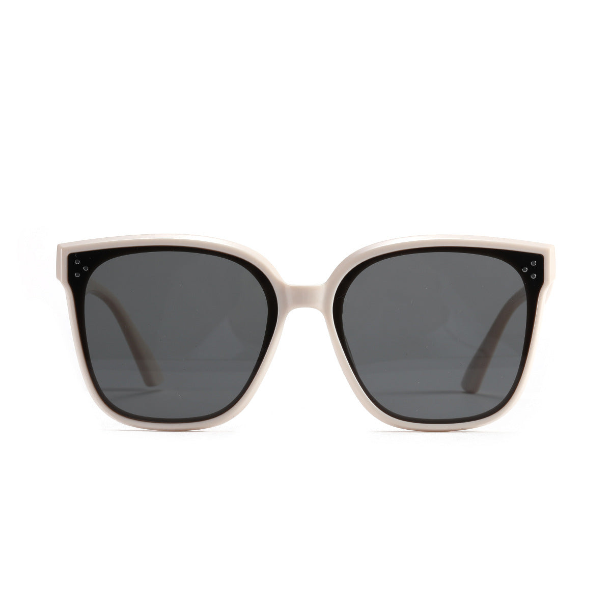 Damen modische Sonnenbrille mit transparentem Akzent Brehn