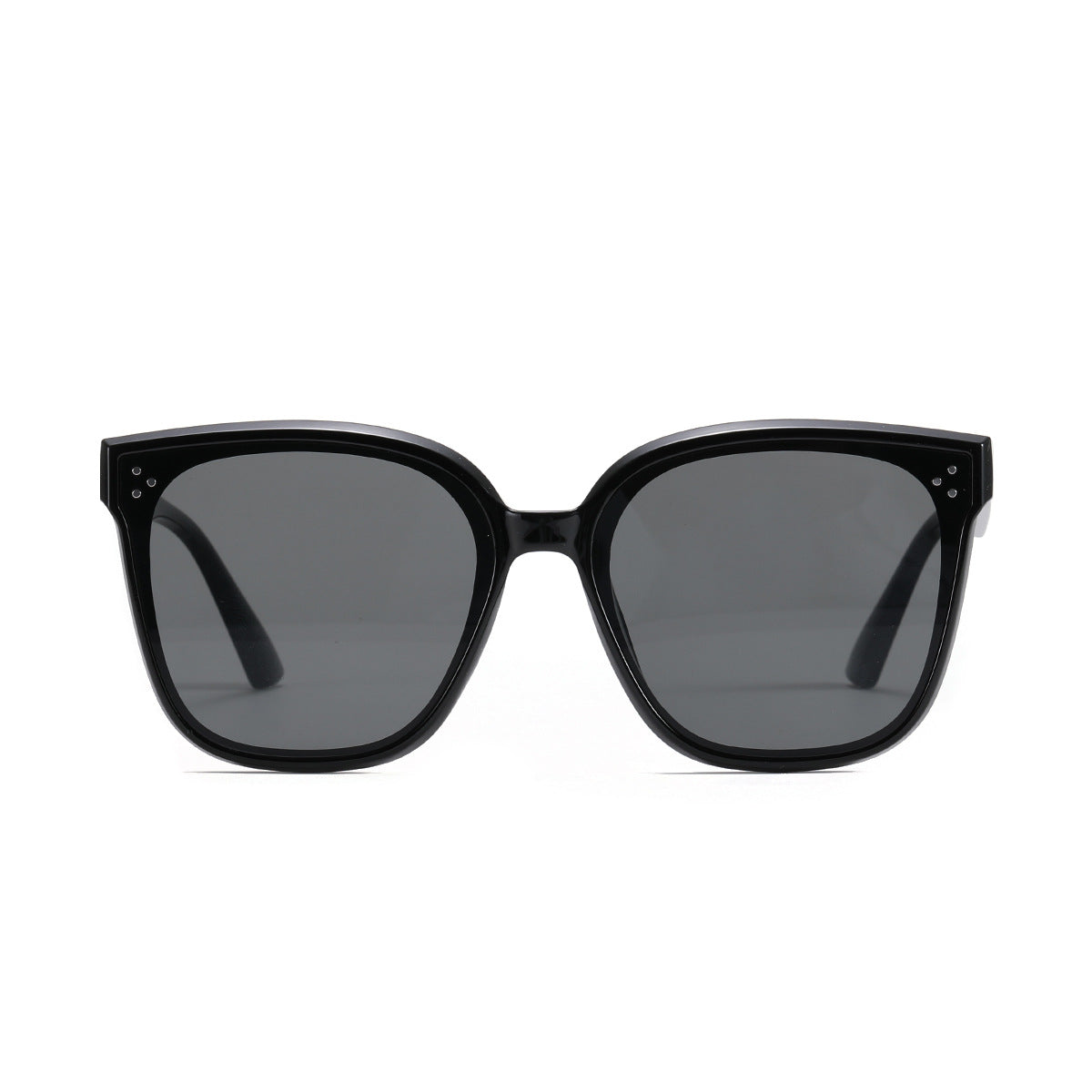 Damen modische Sonnenbrille mit transparentem Akzent Brehn