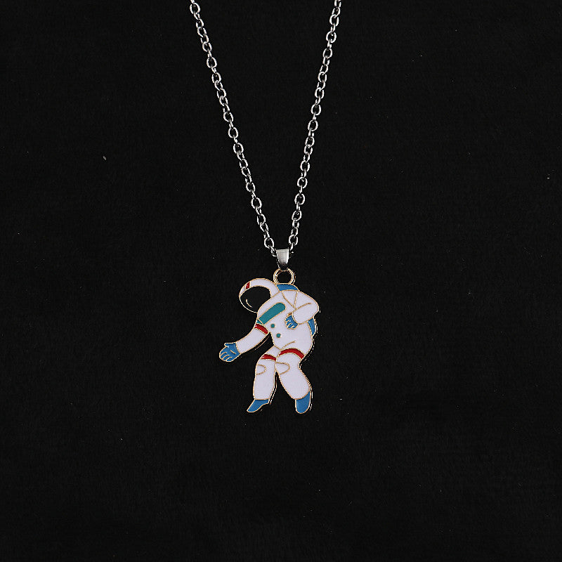 Astronauten-Anhänger-Halskette Brehn