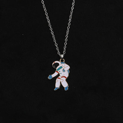 Astronauten-Anhänger-Halskette Brehn