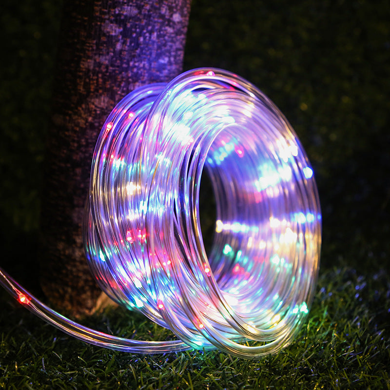 Flexibler wasserdichter LED-Seilbeleuchtung klarer PVC-Rohr Niederspannungs-Außen-Dekorationsstrang Brehn