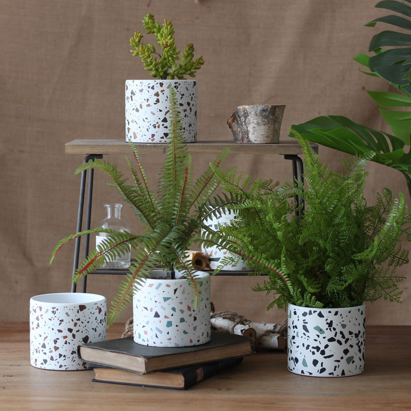 Moderner Blumentopf Brehn