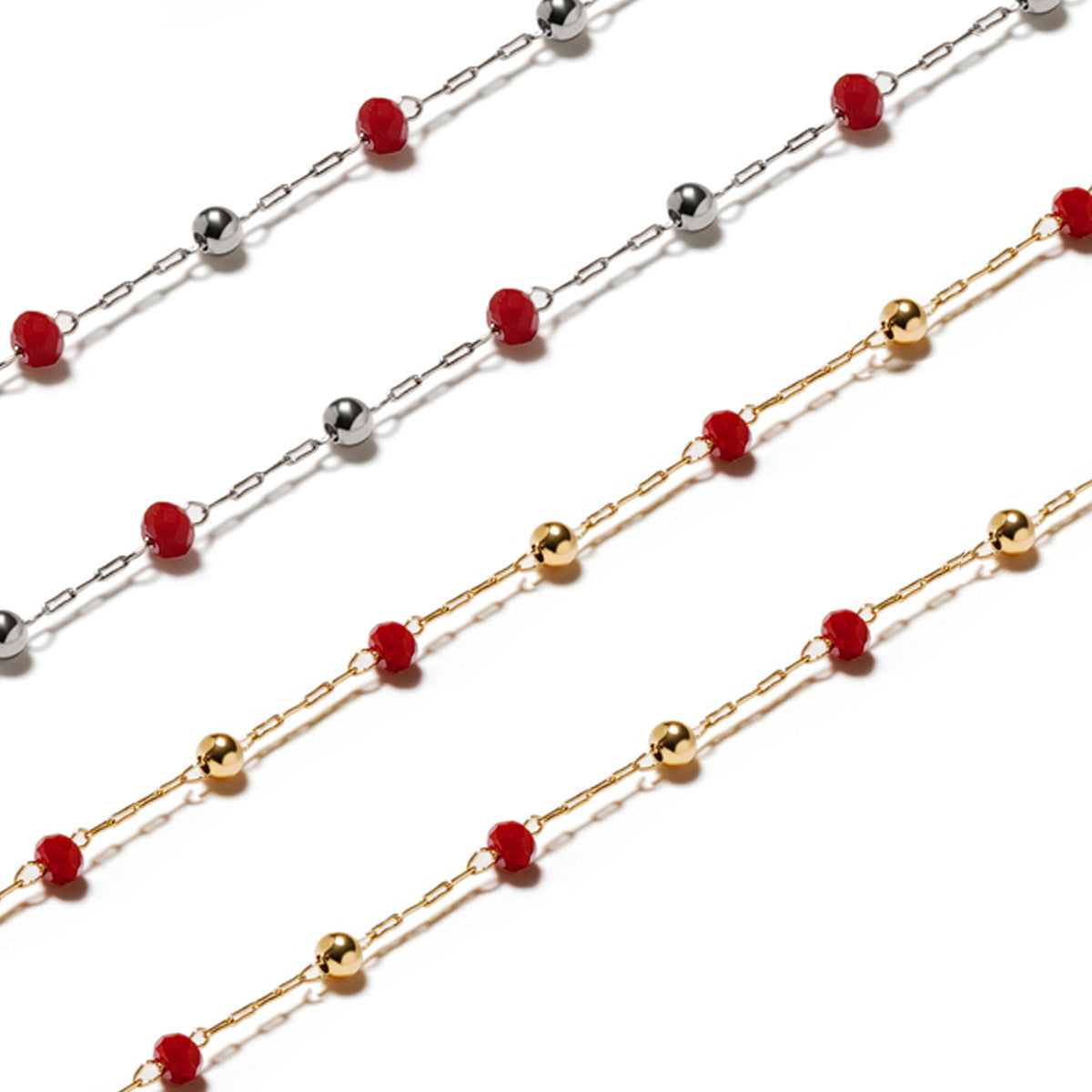 Stylische Perlen-Brillenband Brehn