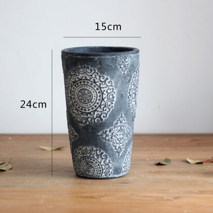 Eleganter Blumenvase aus Keramik Brehn