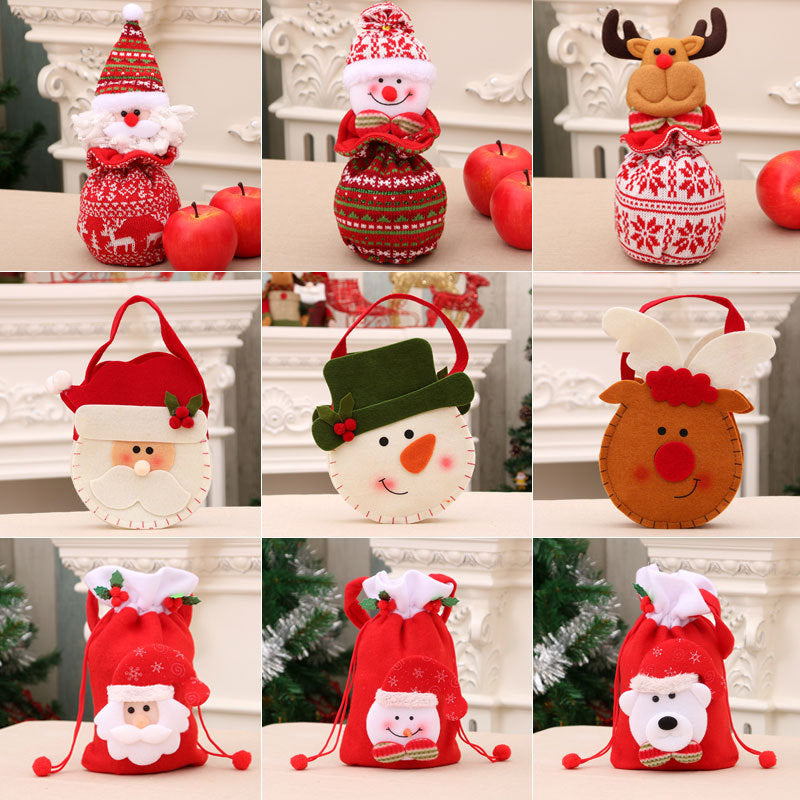Dekorativer Schneemann Geschenktüte Brehn