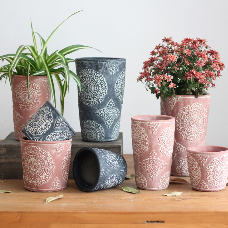 Eleganter Blumenvase aus Keramik Brehn