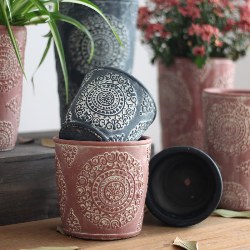 Eleganter Blumenvase aus Keramik Brehn