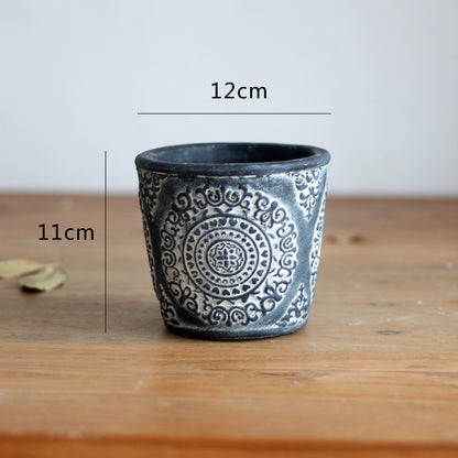 Eleganter Blumenvase aus Keramik Brehn