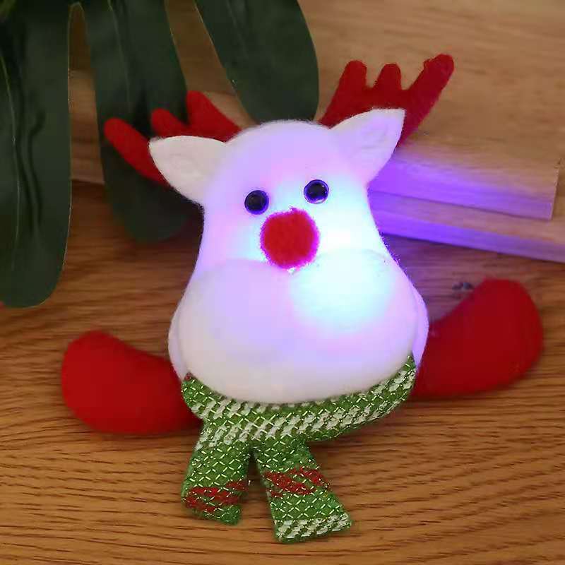 Weihnachts-Haarschmuck mit LED Lichtern Brehn