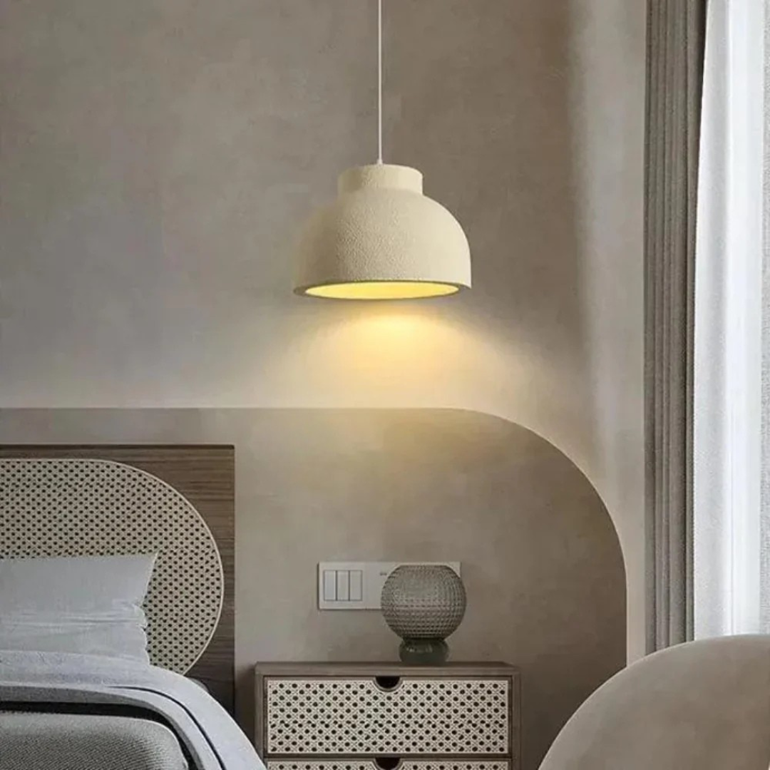 Brehn | Minimalistische skandinavische Pendelleuchte aus Polystyrol