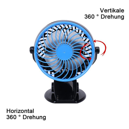 360 ° Tragbarer & Wiederaufladbarer Lithium-Ionen Ventilator | Brehn