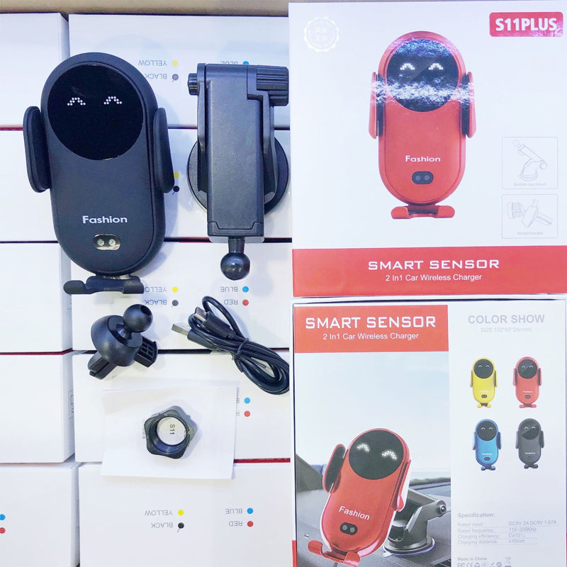 Smart Wireless Auto-Sensing Auto Telefon Halter Ladegerät | Brehn