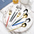 Elegante Spezielle Fingerfood-Gabel mit Rutschfester Griff-Beschichtung Brehn