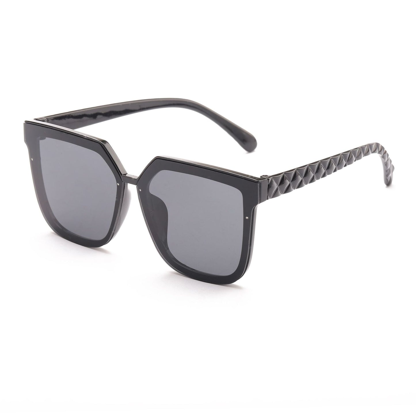 Damen modische Sonnenbrille mit innovativem polygonalen Design Brehn