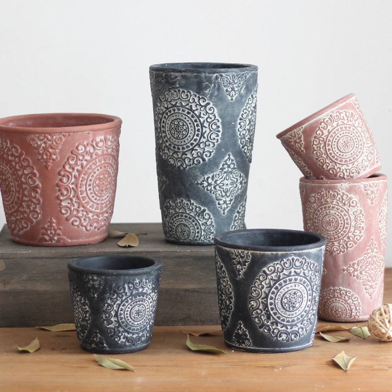 Eleganter Blumenvase aus Keramik Brehn