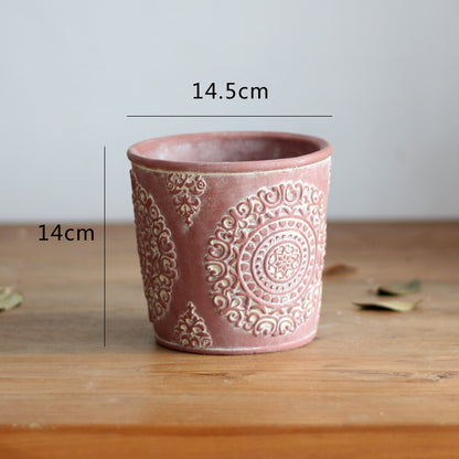 Eleganter Blumenvase aus Keramik Brehn