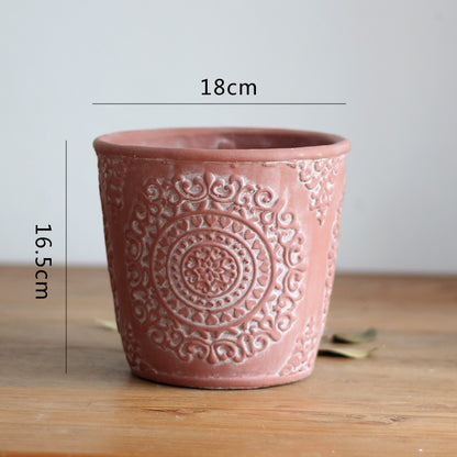 Eleganter Blumenvase aus Keramik Brehn