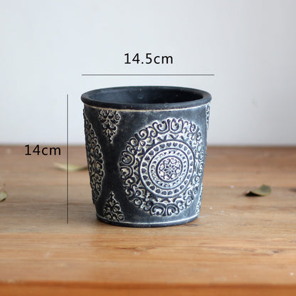Eleganter Blumenvase aus Keramik Brehn