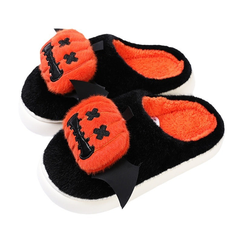 Halloween Hausschuhe – Warme rutschfeste Hausschuhe mit Cartoon-Design | Brehn