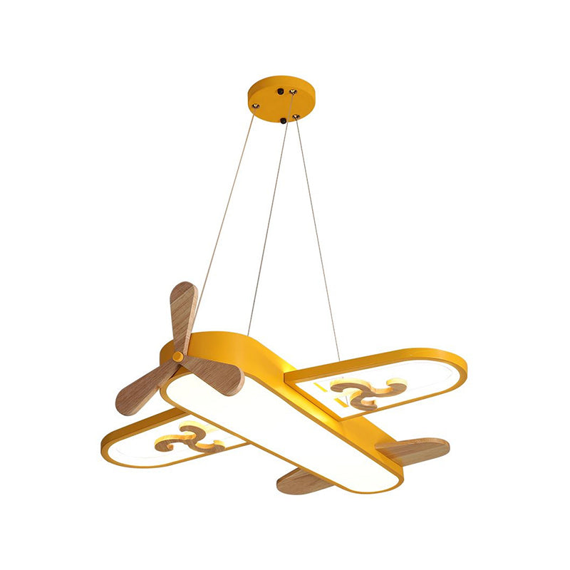Brehn | SkyDream Anhänger - Verspielte Flugzeug LED Deckenlampe für Kinder