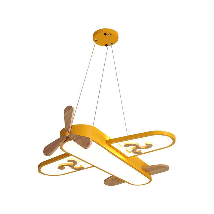 Brehn | SkyDream Anhänger - Verspielte Flugzeug LED Deckenlampe für Kinder